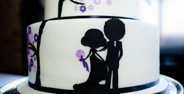 Toby & Melissa's Wedding Cake